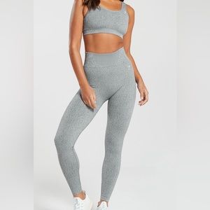 Gymshark sets, only worn a few times! L bottoms, M sports bra! Asking $50 a set!